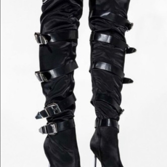 MAKE IT LAST STILETTO BOOT IN BLACK  WREN-BLACK - Picture 7 of 8